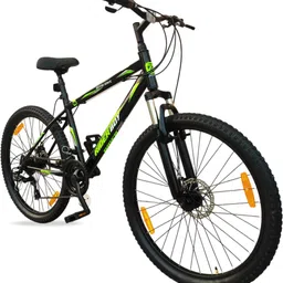 riderboy Multi-Speed Gear MTB Mountain Cycle 26 T 21 Gear BLACK Only Front Suspension 26 T (inch) Mountain Cycle-picture-10