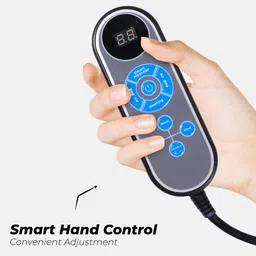 Durafit P7 Car Seat Massager with Heat & Vibration for Back, Neck & Full Body Relaxation Massager image 3