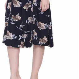 manat diva Women Printed Flared Multicolor Skirt image 3