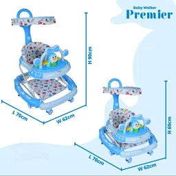 inzee Musical Walker & Rocker With Parent Rod image 3