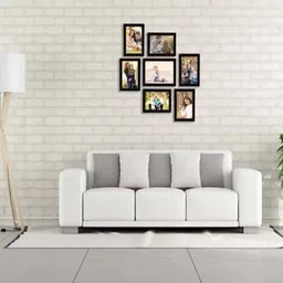baba handicrafts Wood Wall Photo Frame image 4