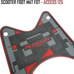 cmtread Access 125 Premium Quality Foot Mat Suzuki Access 125 Two Wheeler Mat image 4