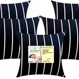 actos Microfibre Stripes Cushion Pack of 5 image 3