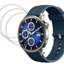 DB Tempered Glass Guard for REALME WATCH S2 1.43 SMART WATCH TEMPERED GLASS ( PACK OF 3)-picture-23