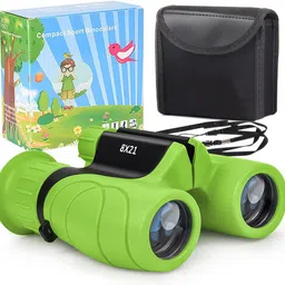 SERPLEX Kids Binoculars 8x21 High Resolution Outdoor Toy for Bird Watching and Hiking Binoculars-picture-17