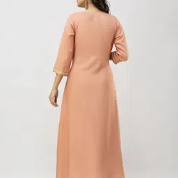 kalaxi Viscose Rayon Stitched Anarkali Gown image 2