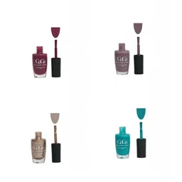 The Cosmetic Company Nail Enamel | Quick Drying | Glossy Finish | Long Lasting | No Chip Formula | High Shine Nail Polish For Women in 31 me 2 ivory pack of 4 image 1