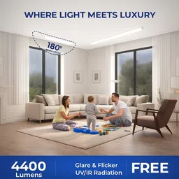 luminotech TeknoLite 40W 4ft LED Batten 40 W 124 cm Tube Light image 3