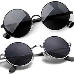 sunwear UV Protection, Polarized, Gradient, Mirrored Round Sunglasses (55)-picture-28