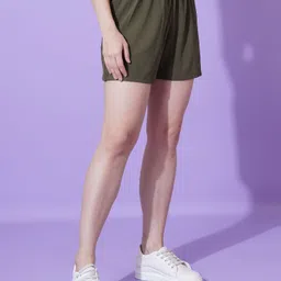 parona Solid Women Multicolor Cycling Shorts image 4