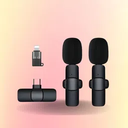 clairbell K9 Dual Wireless Mic WithCollar Microphone for YouTube &Live Voice RecordingJ370 Microphone-picture-36