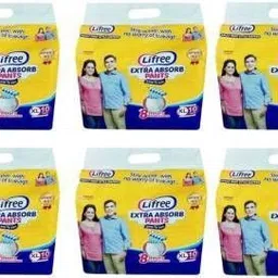Adult Pants Super Extra Large (Pack Of 6) Adult Diapers - XL-image-56