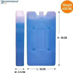 ecommercehub 08 PCS Ice Packs for Cooler, Reusable,Cools Faster Than Ice Beverage/Cold Items Transports & Cooler Accessories image 3