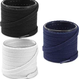 house of common shoe lace Flat Black White Navy 90cm 3pair sneakers canvas Shoe Lace-picture-35