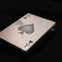 ala flame First quality classic card shaped refillable ikka cigarette lighter Pocket Lighter image 3