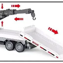 zuuluzrs 1:43 Friction Power Carrying Truck with Moveable Parts Die Cast Metal Model Toy image 5