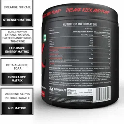 bigmuscles nutrition Freak Pre-workout 30 Servings BCAA image 2
