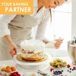 unique impex cake baking set combo + cake making materials - cake decorating items Kitchen Tool Set image 3