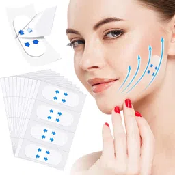 anywell products Face Lifting Sticker Invisible Waterproof Elasticity Wrinkle Lift Patches -40Pcs Face Shaping Mask image 2