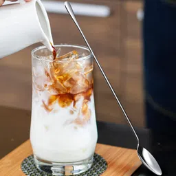 convay Long Handle Stirring Ice set 4 Stainless Steel Ice Tea Spoon, Ice-cream Spoon, Measuring Spoon Set image 2