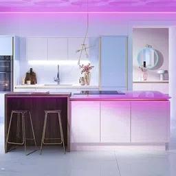 inoobeam 120 LEDs 3 m Pink Steady Strip Rice Lights image 3