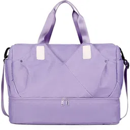 5 L Gym Duffel Bag - Gym Bag for Men & Women Sports Travel Duffel Bags - Purple-image-36