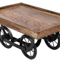 voody Wooden Thela Tray Tray Serving Set image 4