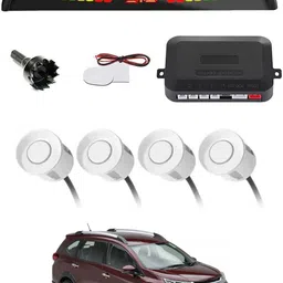 zplus Universal 4 White Reverse Parking Sensor With LED Display For Cars-42 Safety of Passengers/Car One Alarm Kit-1502 Parking Sensor-picture-16