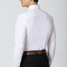 peter england Men Regular Fit Solid Formal Shirt image 2