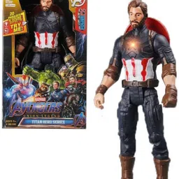 ridhimani Avenger Union Legend Titan Hero Series 12-Inch Captain America Action Figure Toy-picture-27