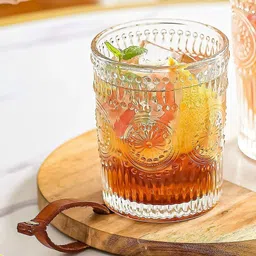 otak (Pack of 4) 101_New4_ gjdzn 4 pcs sunflawer glass Glass Set Water/Juice Glass image 2