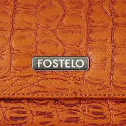 fostelo Women Casual Tan Artificial Leather Wallet - Regular Size image 4