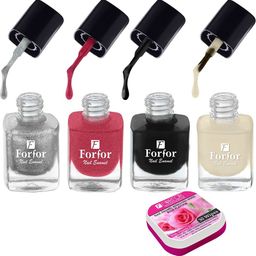 for for Perfect Stay Trendy Safe & Fast Dry ,Nail Art ,Glossy Finish Nail Polish Combo-picture-9