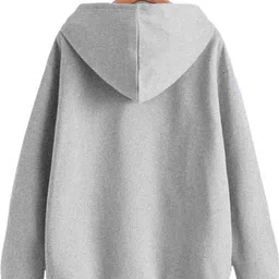 being wanted Men Full Sleeve Solid Hooded Sweatshirt image 2