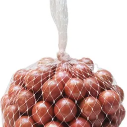 jiyansh traders 90 Pcs Dark Orange Golden Kanche Marble Glass Ball Goli in Stone Pebble Regular Round Fire Glass Pebbles image 1