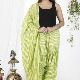 hanvik traders Cotton Blend Printed Patiala-picture-30