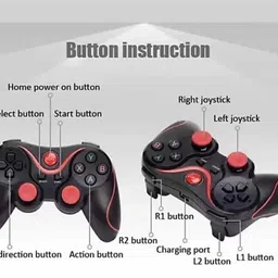 Decasa X3 Wireless Bluetooth Gamepad For Android/Windows/Smart TV (PUBG Not Support)Joystick image 3