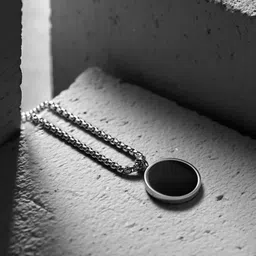 crazy fashion Exclusive Trendy & Fancy Round Silver Chain Pendant Silver Plated Stainless Steel Chain-picture-10