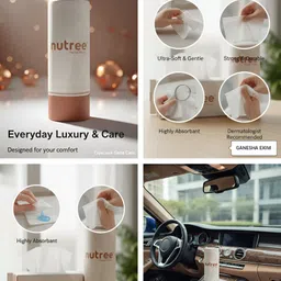 ganeshaexim GE-PREMIUM-TISSUE 2 PACK Vehicle Tissue Dispenser image 2