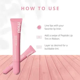rhode Peptide Lip Treatment Balm – Ultra-Hydrating, Glossy & Plumping Finish RIBBON image 5
