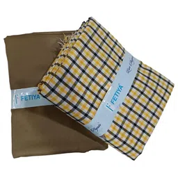 fetiya Shirt & Trouser Fabric in velveta Box Packing (Shirt-2.35 m, Pant-1.25 m) image 2