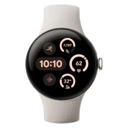 Google Pixel Watch 3 Wi-Fi + Bluetooth Wear OS 5.0 Smartwatch (41mm AMOLED Display, Qualcomm SW5100 Cortex M33 co-Processor, Porcelain Active Band)-image-30