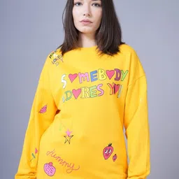 allrounder by mephisto Allrounder Women's Two Piece Outfit Full Sleeve Pullover with Drawstring Jogger Set,Night Suit Set for Womens and Girls|Printed Pure Cotton Relax Fit Top and Bottom Lounge Wear Combo S-2XL image 5