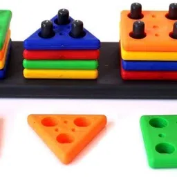 countrylink Stacker Shape Sorter Blocks, Educational Intelligence Learning Puzzle Toy (1pcs) image 2