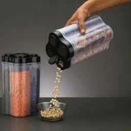 arnish Plastic Grocery Container - 2400 ml image 3