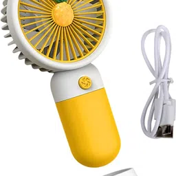 RuHaNest Rechargeable Fan Tabletop Air Cooling Tool for Home,Battery Powered Small Fan Handheld Cute Mini USB Rechargable Portable Cooling Fan Personal min Fan USB Fan-image-93