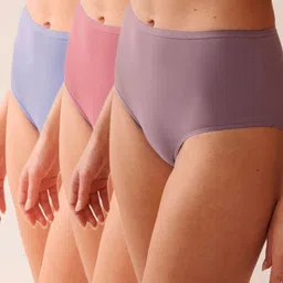 Pack of 3 Women Hipster Multicolor Panty-image-22