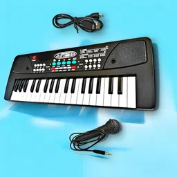stybits X489 key piano keyboard toy with mic and dc power option recording X489 key piano keyboard toy with mic and dc power option recording Analog Digital Piano image 1