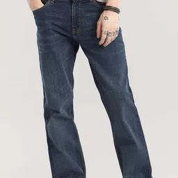 snitch Men Boot-Leg Low Rise Blue Jeans-picture-25