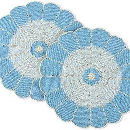 craftsnagri Round Pack of 2 Table Placemat image 3